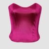 Satin Corset Tube Top