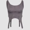 Garter Corset Tank Top
